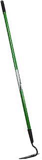 Easy Shopping® Green Draw Hoe140cm Long Carbon Steel Cultivator Black Rubber Grip Handle