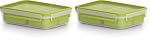 Emsa – Emsa Clip & Go 518100 Lunch- und Snackbox | Mit 3 praktische