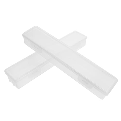 LOORGVEL 2個 多機能透明プラスチック歯ブラシケース 旅行用携帯歯磨き粉収納ボックス 対応コンパクト収納容器