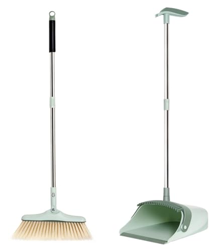 NIBHZ Set Scopa e Paletta per La Casa, Set Scopa e Paletta per La Casa, Ristorante, Cucina, Ufficio, Camera da Letto