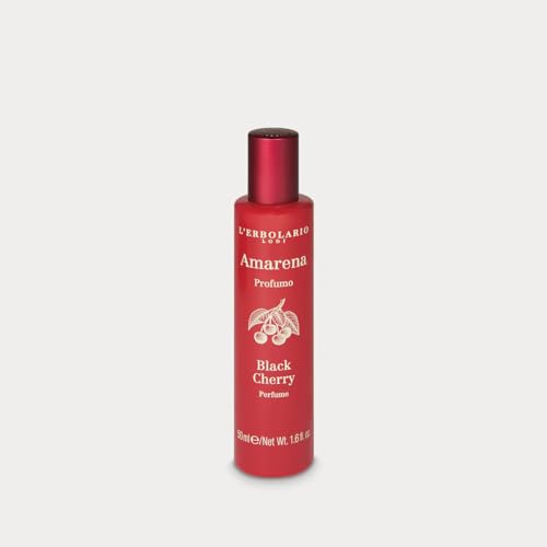 L'Erbolario Amarena Profumo 50 ml – Fragranza unisex estiva, fruttata e fiorita