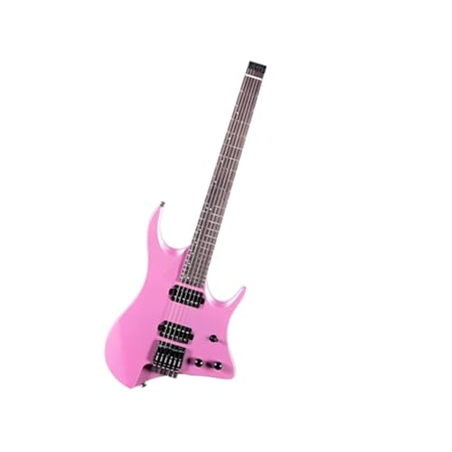 Guitare électrique sans tête débutant solid body chevalet fixe stable