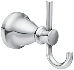 Moen Hilliard Chrome Robe Hook image 4