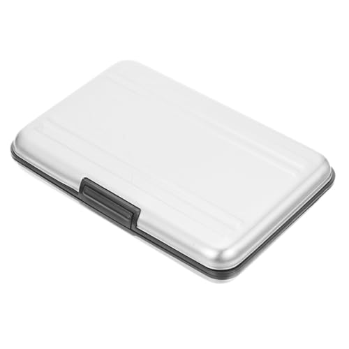 Balacoo Box Card Storage Box Memory Cards Memory Card Case Memory Card Keeper Memory Card Holder Memory Holder Case Silver