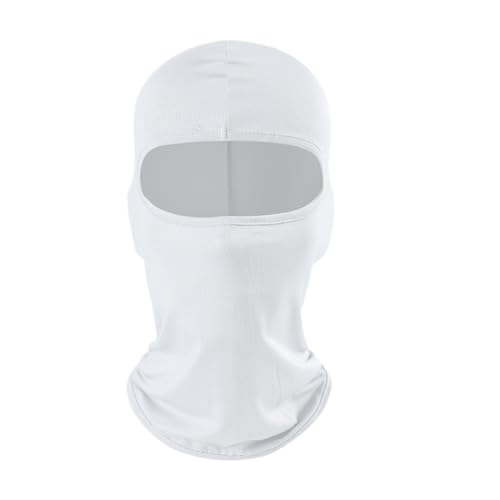 2 peças de máscara de esqui fina balaclava máscara facial completa à prova de vento proteção solar U