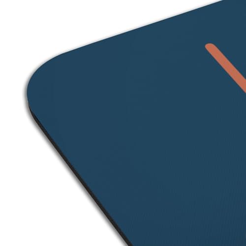 Tapis de table antidérapant bleu lavable pour passionné vélo