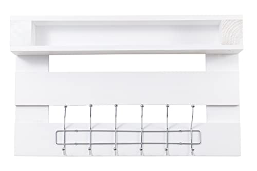 Appendiabiti da parete vintage-Rustico da PALETS