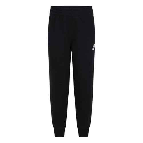 Nike KIDS Fleeced-Cotton Blend Hoodie and Joggers GRADIENT FUTURA BLACK Set4