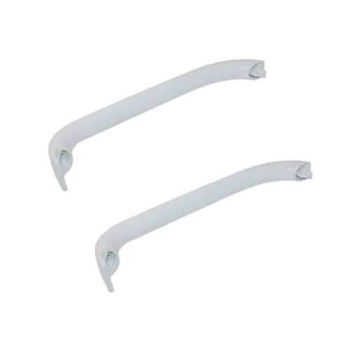 Manija de puerta blanca del reemplazo del refrigerador del congelador del refrigerador 2X para Bosch KSV KGS KGU KGV