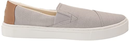 Toms Women's Devon Sneaker, Mid Grey Textured, 8 #TOP5