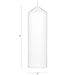 Mega Candles 6 pcs Unscented Round Dome Top White Pillar Candles, Low Cost Single Use Event Wax Candle 3 Inch x 9 Inch, Ideal for Weddings, Parties, Events, Occasions, Florists, Prayers, Vigils