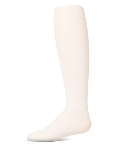 MeMoi Girls' Diamond Semi-Opaque Tights3