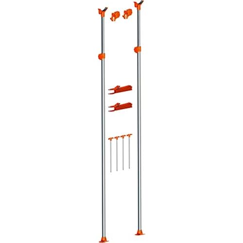 Carefree Of Colorado HD Awning Stabiliz'r Pole Kit - Awning Pole & Tie Down Kit - RV Awning Support & Accessories (108" Extended Length)