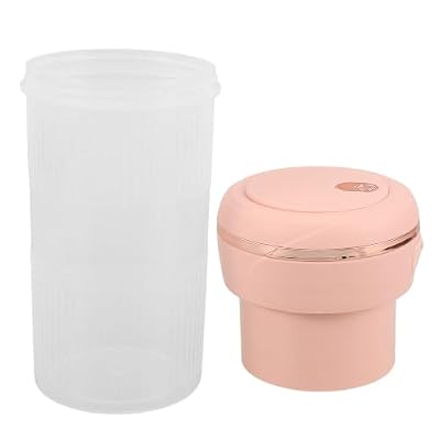 Mikinona Portable USB Rechargeable Electric Juice Blender Cup with Multifunctional Automatic Juicing Design, PC Material, for Travel and Office Use, Kitchen Juicer for Citrus and Berries