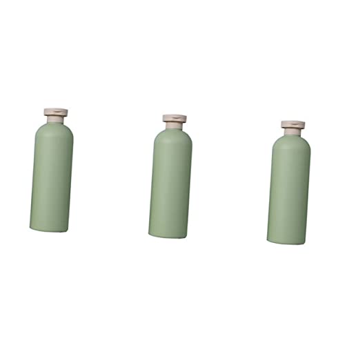 Cabilock Simple Sub Bottles Household Shower Gel Bottles 400ml Round Shoulder Flip Cap Leakproof Design