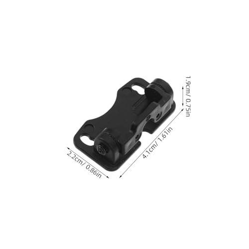 Soporte para cámara trasera de tablero ajustable Alipis, kit de 10 piezas de plástico resistente 2
