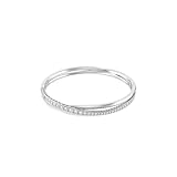 Swarovski スワロフスキー Twist Rows クリスタル ブレスレット M