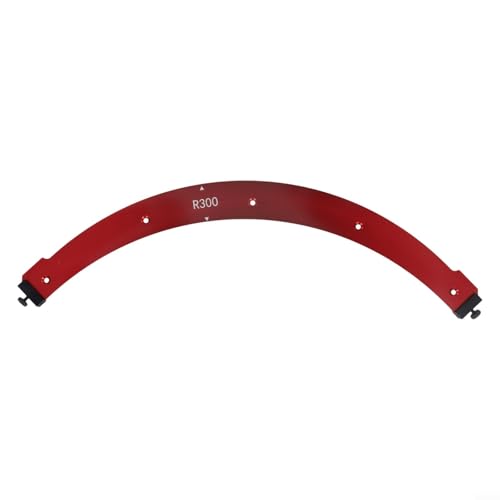 Arrondi d'angle en alliage d'aluminium R300 avec plusieurs tailles de rainures