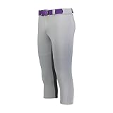 Augusta Sportswear Girls Gamer Classic Softball Pant Blue Grey M