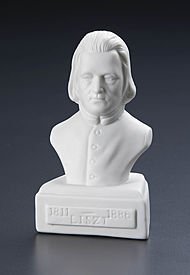 Willis Music Liszt 5 Composer Statuette by Willis Music