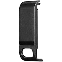 Replacement Side Door Battery Cover for Gopro, Pass Through Battery Door Cover with Type-C Charging Port, Repair Part Camera Accessories for Gopro 10/9/11/12/13 Black
