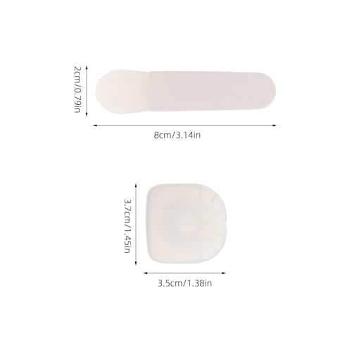 Cepillo aplicador de mascarilla facial Healeved de silicona con funda 3 piezas 2