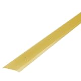 M-D Building Products 09563 1-3/4 in. x 1/8 in. x 36 in. Gold Aluminum Flat Profile Threshold for Interior Doorways