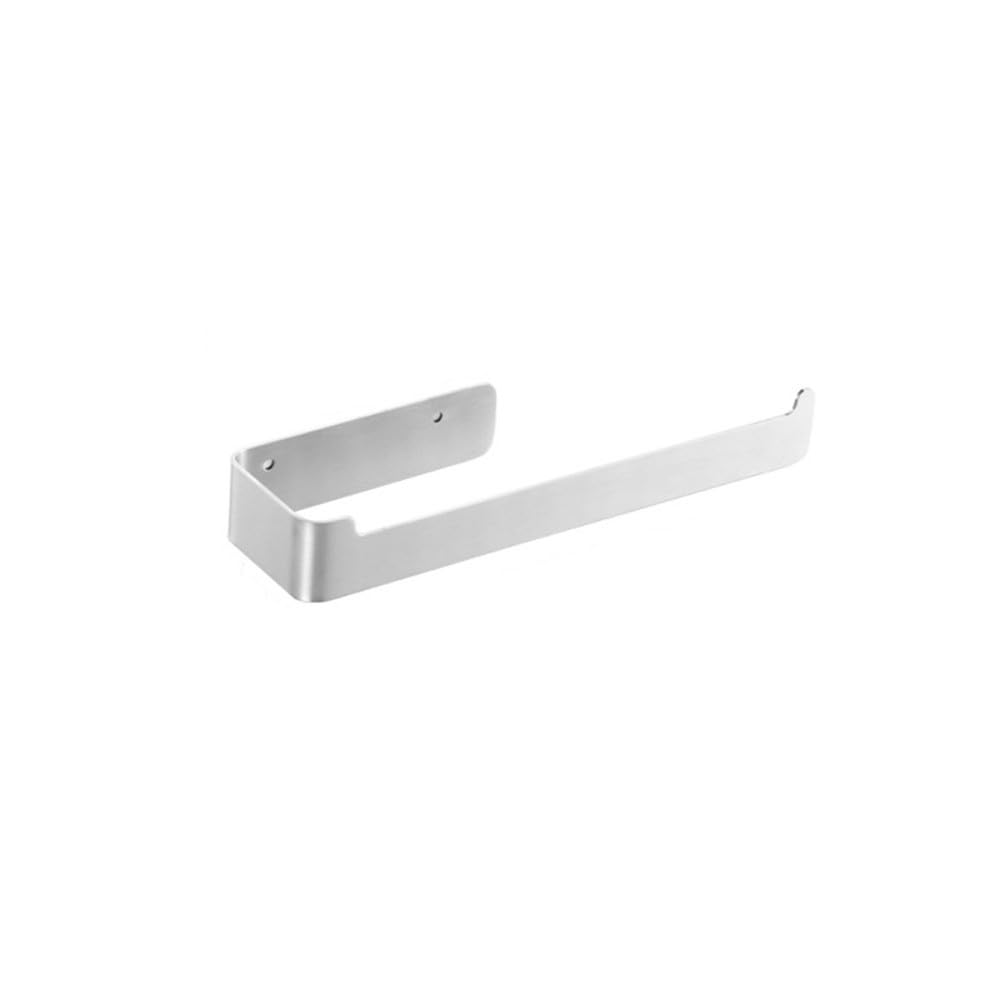 VVW&LIU Golden Finish Towel Holder Black Finish No Drill Towel Rail Self Adhesive Punching Design Bath Accessories Storage Shelf,Silv