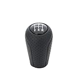 BHGMGEBLV Für MAZDA 5 CR CW 2005–2013 Verkauf Von 6-Gang-Schaltknauf Aus Leder Schalthebel Griff Stick Schaltknauf(Perforated 5 speed)