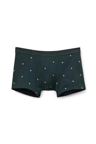 Man's Clover Print Superior Cotton Boxers