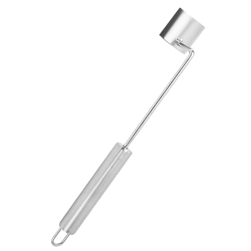 手動トウモロコシの皮むき器キッチンガジェットスムーズプッシュ機構指保護穂軸の皮むき器家庭用バーベキューバーベキューストリッピングツールに最適