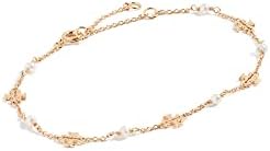Tory Burch Women's Delicate Moondance Pearl Bracelet