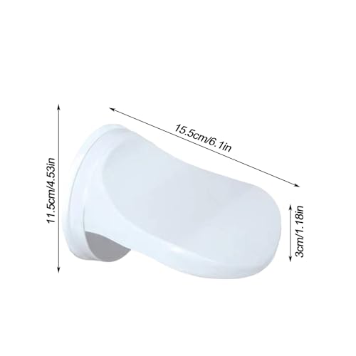 Repose-pieds de douche anti-glisse | Solution sans perçage pour faïence - 6