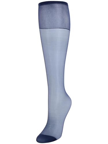 Hanes Women's Silky Reflections Sheer Knee Highs with Reinforced Toe (2 Pack)3