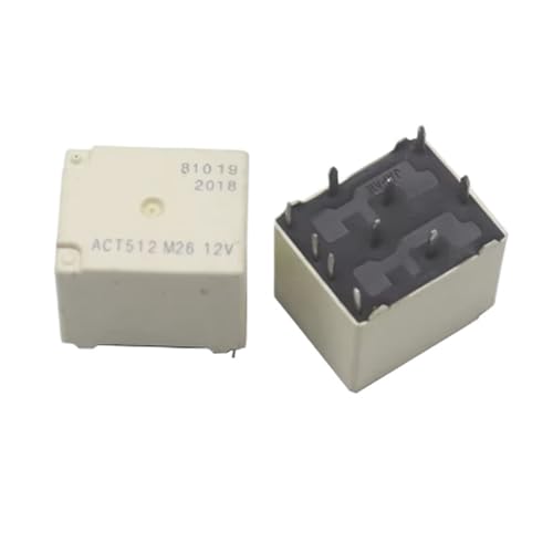 Relais electromagnetique ACTP512 12VDC inverseur double 10 broches pour PCB