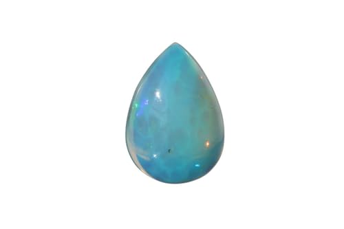 Opale éthiopienne naturelle 2.47 Cts à feu charnu pour cabochon poire