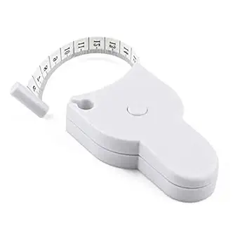 Nixby Tape Measure Body Measuring Tape 60inch (150cm), Lock Pin & Push Button Retract, Ergonomic Design, Durable Measuring Tapes for Body Measurement (Measure Tape Pack-1)