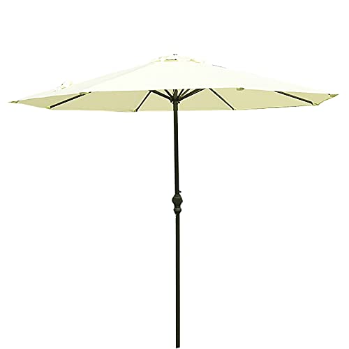 Sombrilla grande para patio ideal en mesas de jardín y tardes junto a la piscina