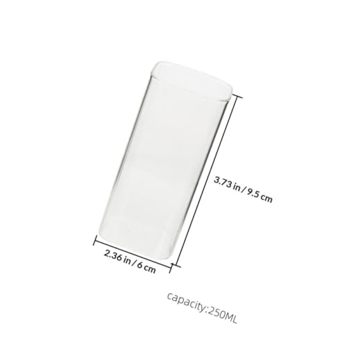 Verres carrés de 250ml stables pour éviter les chutes - 3