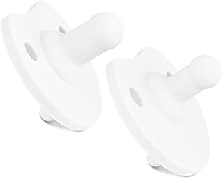 Ryan & Rose Cutie PAT Pacifier Teether (Preemie Kit, White)
