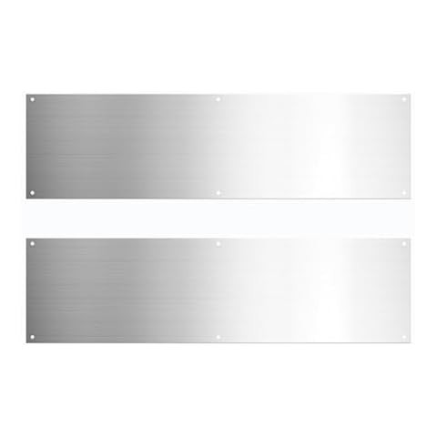 Plaques de poussée PETSTIBLE en acier inoxydable Cover
