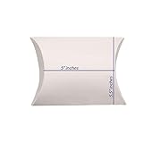 10-Pack of 5' x 5.5' inches Large Matte Solid White Square Pillow Gift Box for Wedding Baby Shower...