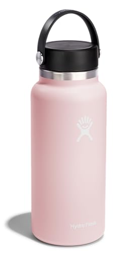 Hydro Flask Stainless Steel Wide Mouth Water Bottle with Flex Cap and Double-Wall Vacuum Insulation - Image 3