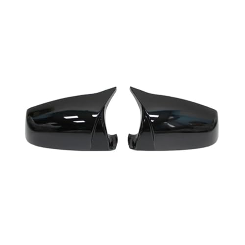 Capuchons rétroviseur BMW Noir Brillant pour séries 5 6 7 F10 F01 E60 garniture ABS