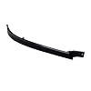 CAREG Auto recht onder de koplamp onderste vullingpaneel trimmolding zwart plastic 1638260177 Compatibel met Mercedes…