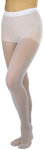 Image of ToBeInStyle Women's Shine & Shimmer Pantyhose Opaque Lurex Tights