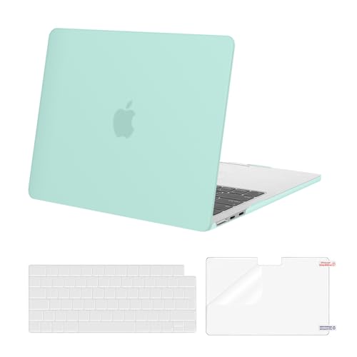 MOSISO Kompatibel mit MacBook Air 13 Zoll Hülle M5 M4 M3 M2 2026-2022 13,6"