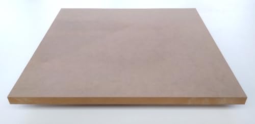 1 plaque MDF de 25, 22, 19, 16, 12, 10,8 et 6 mm d'épaisseur, différentes longueurs (MDF 19 mm, 50 x 150 cm)
