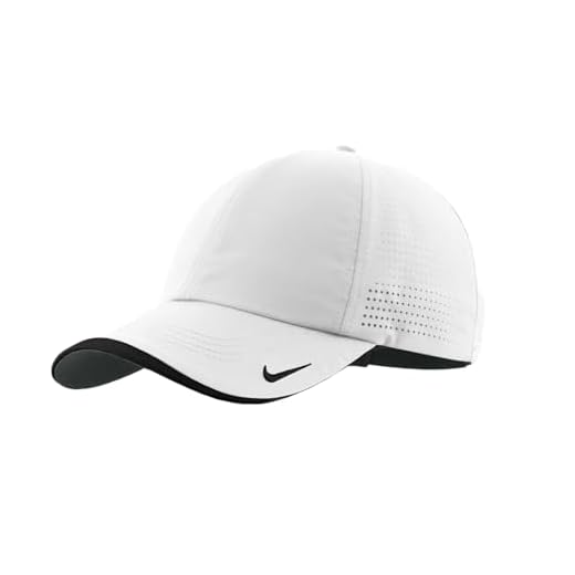 Nike Golf - Dri-FIT Swoosh Perforated Cap , 429467, White, No Size