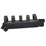 Menolana Bicycle Frame Storage Bag Top Tube Pouch Strap on Electric Bike Bag Cycling Pack for Mountain Road Bike Glasses Wallet, Style D